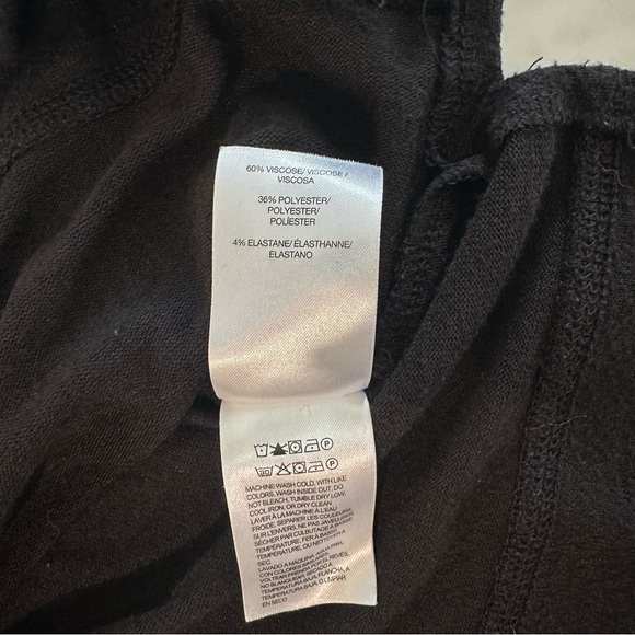 Lucky Brand Black Knit Long Sleeve Top. Size XL - Picture 13 of 16